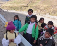 As implacáveis marcas do frio nas crianças dos Andes