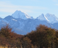 Vista do Chile a partir da Bahia Lapataia - Ushuaia