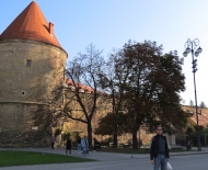 Torres da fortificação medieval.