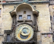 Relógio Astronômico na torre de um dos prédios mais impressionantes de Praga, de 1338.
