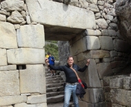 Portal de entrada da cidade de Machu Picchu,