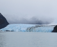 Glaciar Upsala, visto do Lago Argentino.